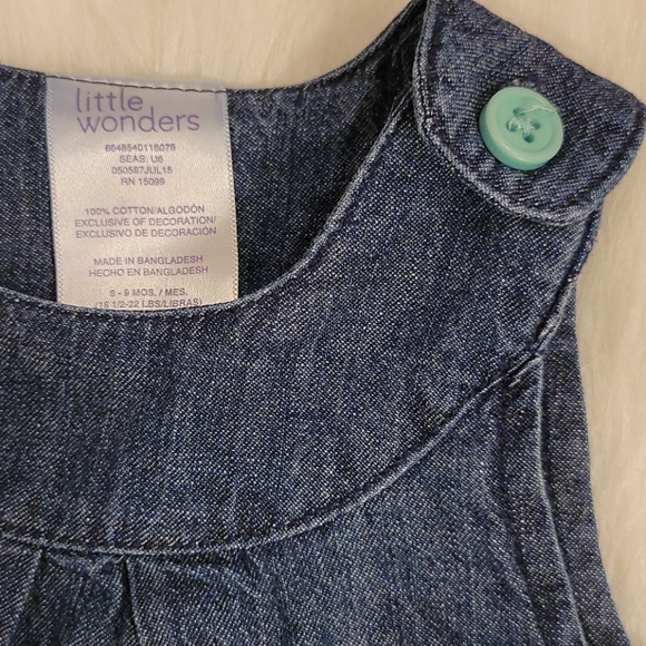 Little Wonders Jean Dress - 6-9 months - Picture 2 of 5